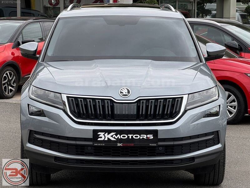 3K MOTORS 2021 SKODA KODİAQ 1.5 TSİ CAM TAVAN HATASIZ BOYASIZ