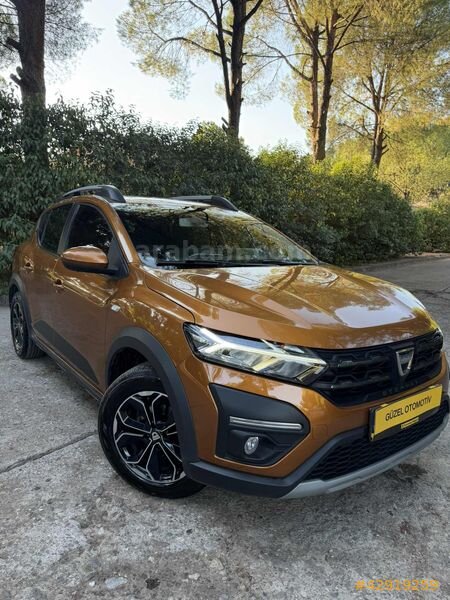 Galeriden Dacia Sandero 1.0 TCe Prestige 2021 Model Manisa 83.500 km Turuncu