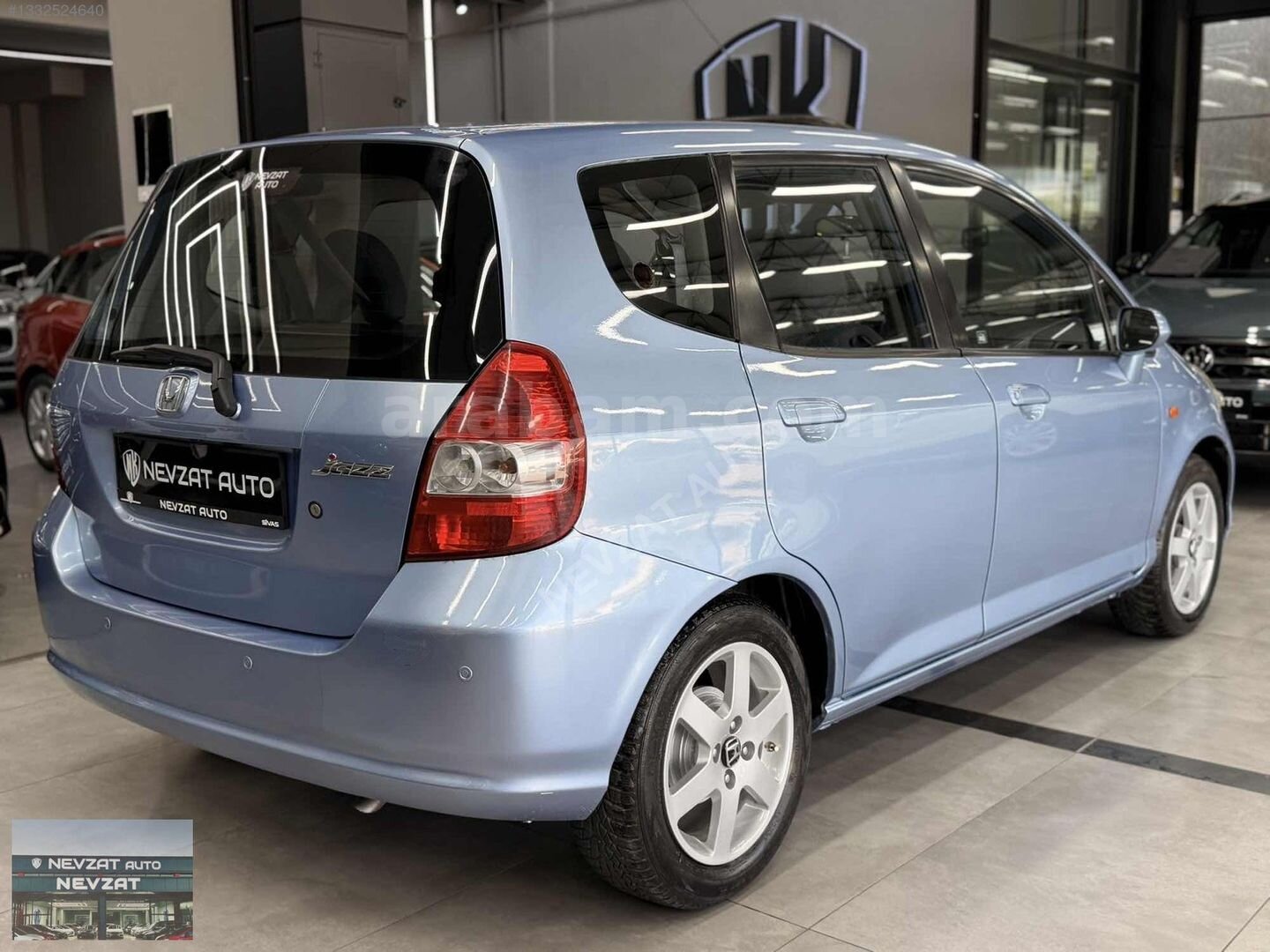 7 İLERİ CVT HONDA JAZZ LS SUNROOF-SPEED MODE-EKRAN-JANT MAVİ 6