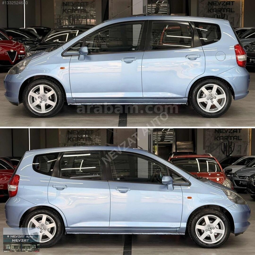 7 İLERİ CVT HONDA JAZZ LS SUNROOF-SPEED MODE-EKRAN-JANT MAVİ 2