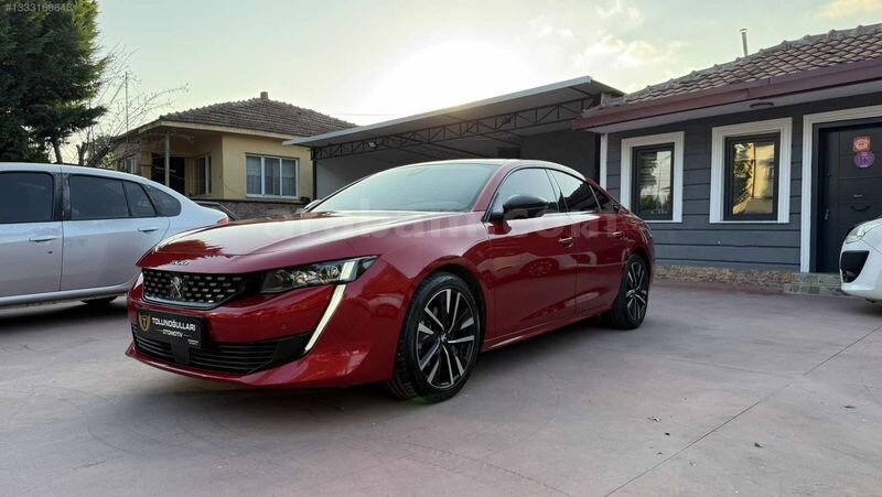 Galeriden Peugeot 508 1.5 BlueHDI GT Selection 2022 Model Sakarya 80.000 km Kırmızı