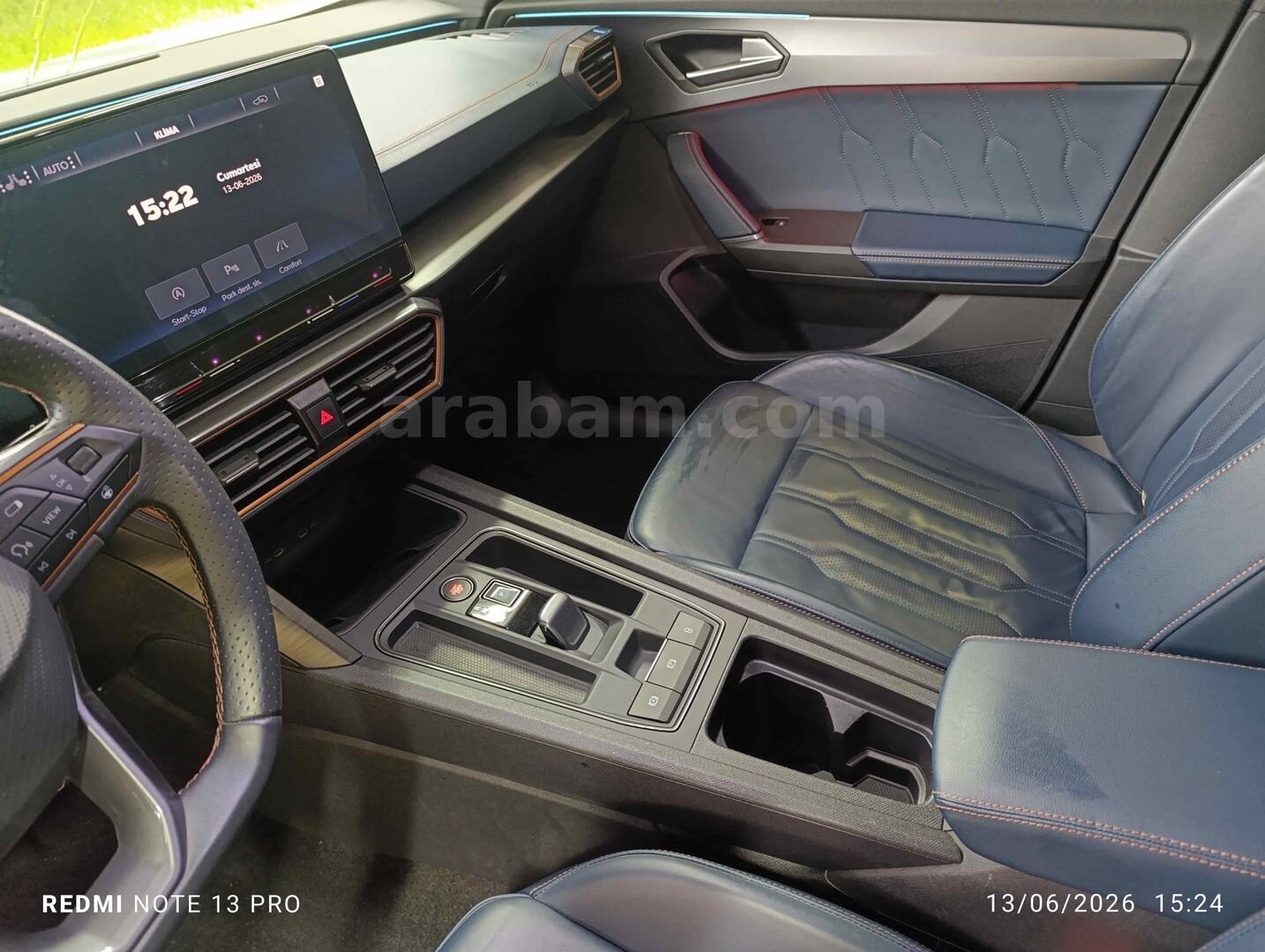 Sahibinden Cupra Formentor 1.5 TSI 2023 Model Kütahya 3
