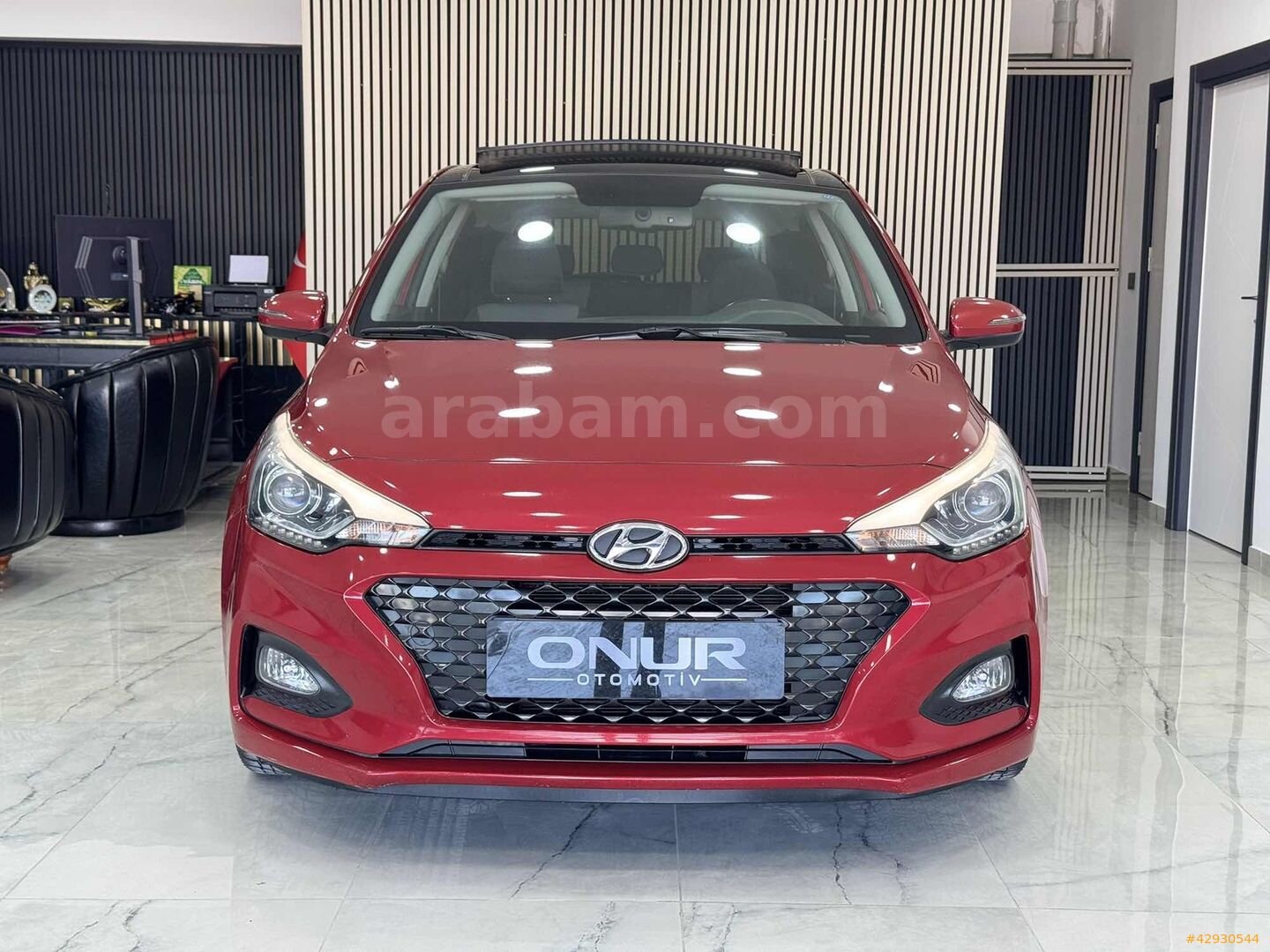 Galeriden Hyundai i20 1.4 MPI Elite Smart 2018 Model Ankara 85.000 km Kırmızı 5
