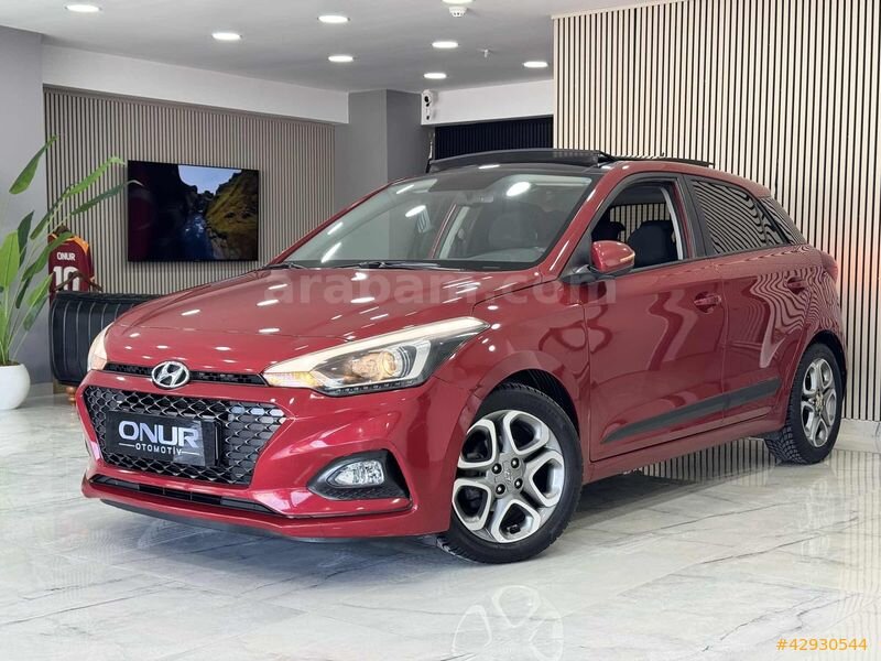 Galeriden Hyundai i20 1.4 MPI Elite Smart 2018 Model Ankara 85.000 km Kırmızı