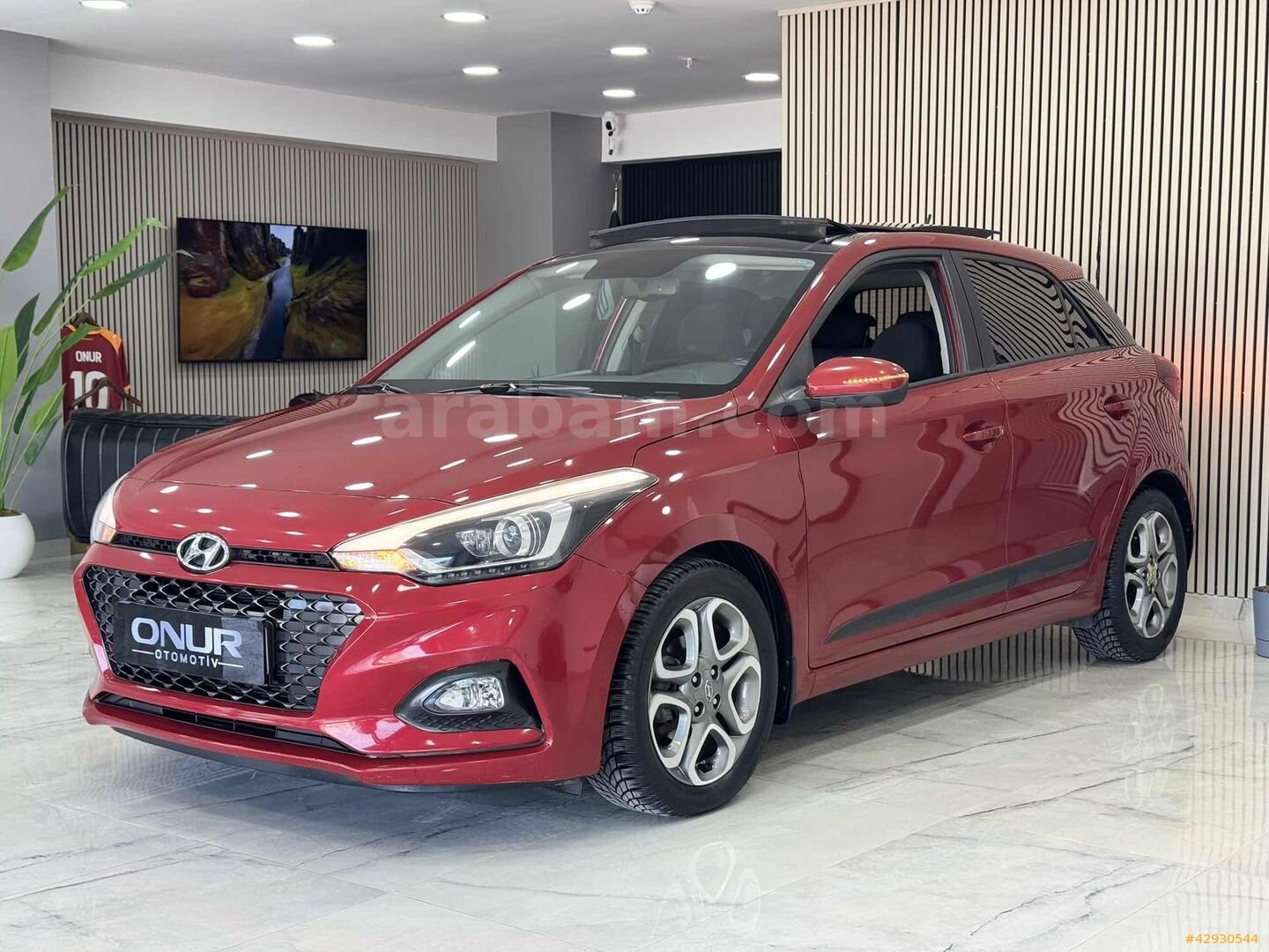 Galeriden Hyundai i20 1.4 MPI Elite Smart 2018 Model Ankara 85.000 km Kırmızı 7