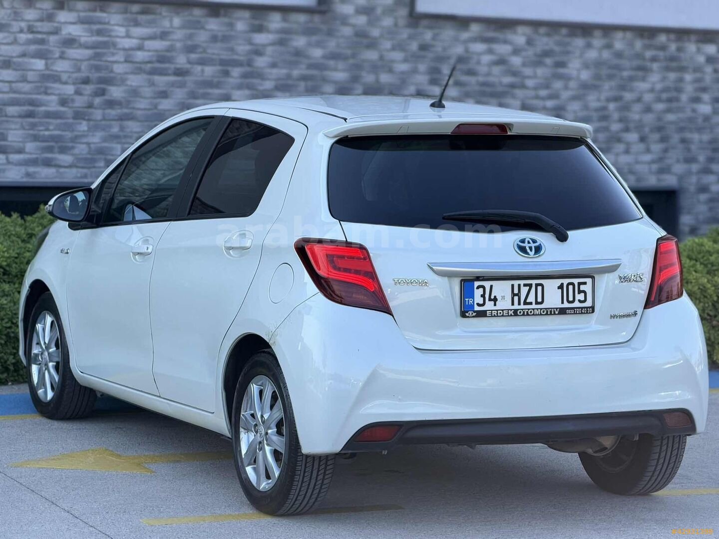 109.000 KM DE OTOMATİK 2014 TOYOTA YARİS 1.5 HYBRİD SPİRİT 7