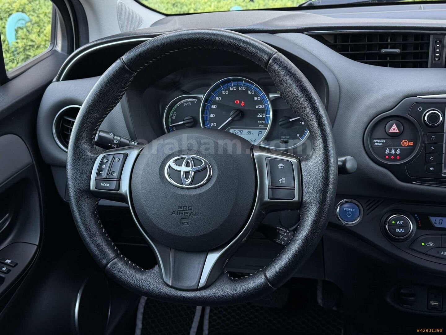 109.000 KM DE OTOMATİK 2014 TOYOTA YARİS 1.5 HYBRİD SPİRİT 6