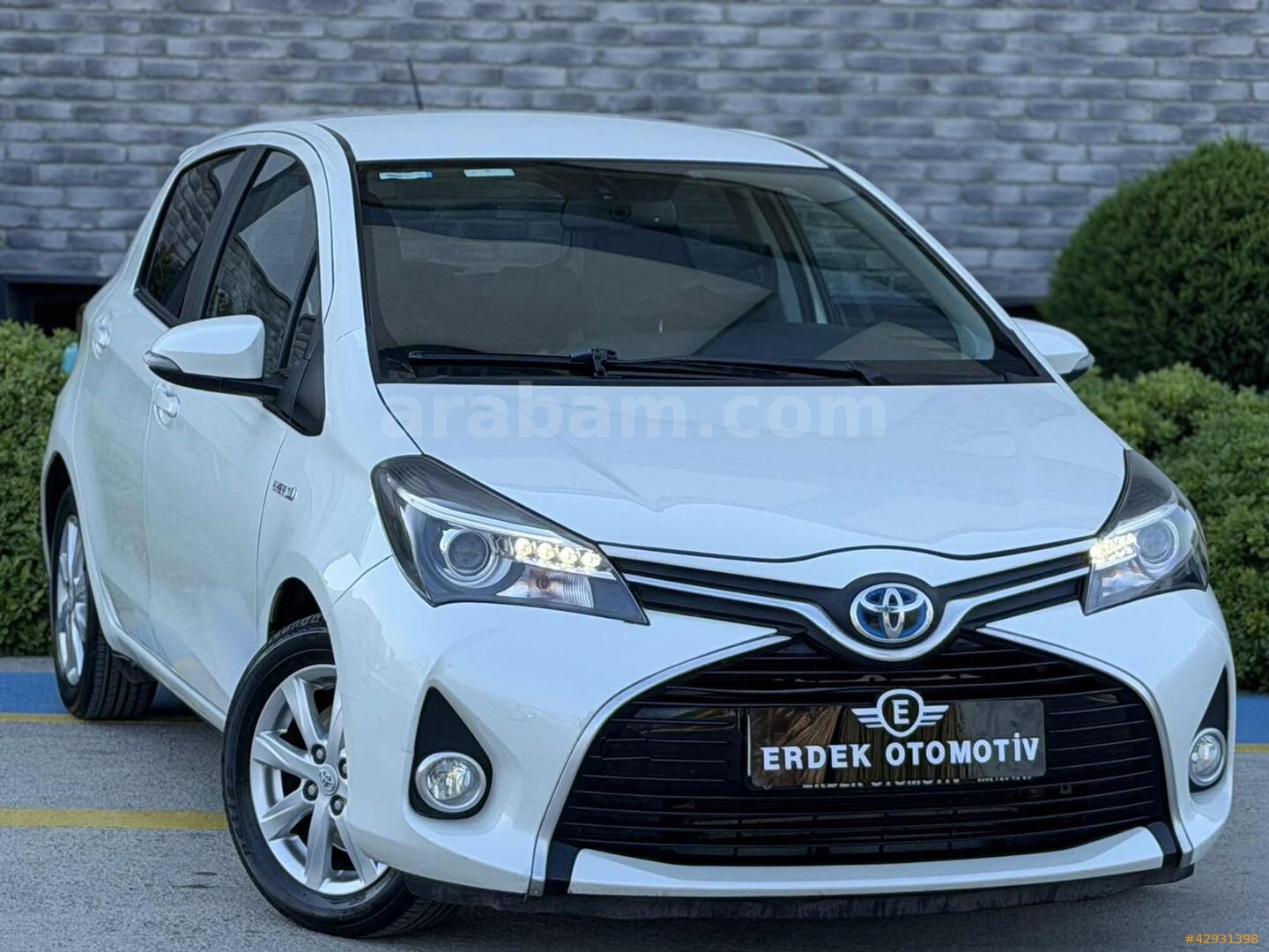 109.000 KM DE OTOMATİK 2014 TOYOTA YARİS 1.5 HYBRİD SPİRİT 1