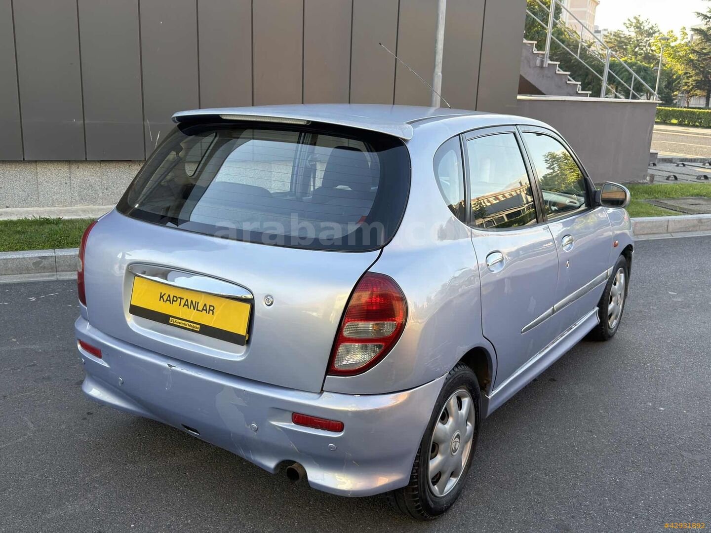 Galeriden Daihatsu Sirion 1.3 2004 Model Tekirdağ 285.000 km Mavi 5
