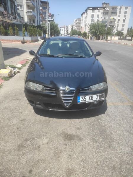 Sahibinden Alfa Romeo 156 1.6 TS Distinctive 2006 Model 199.500 km Siyah