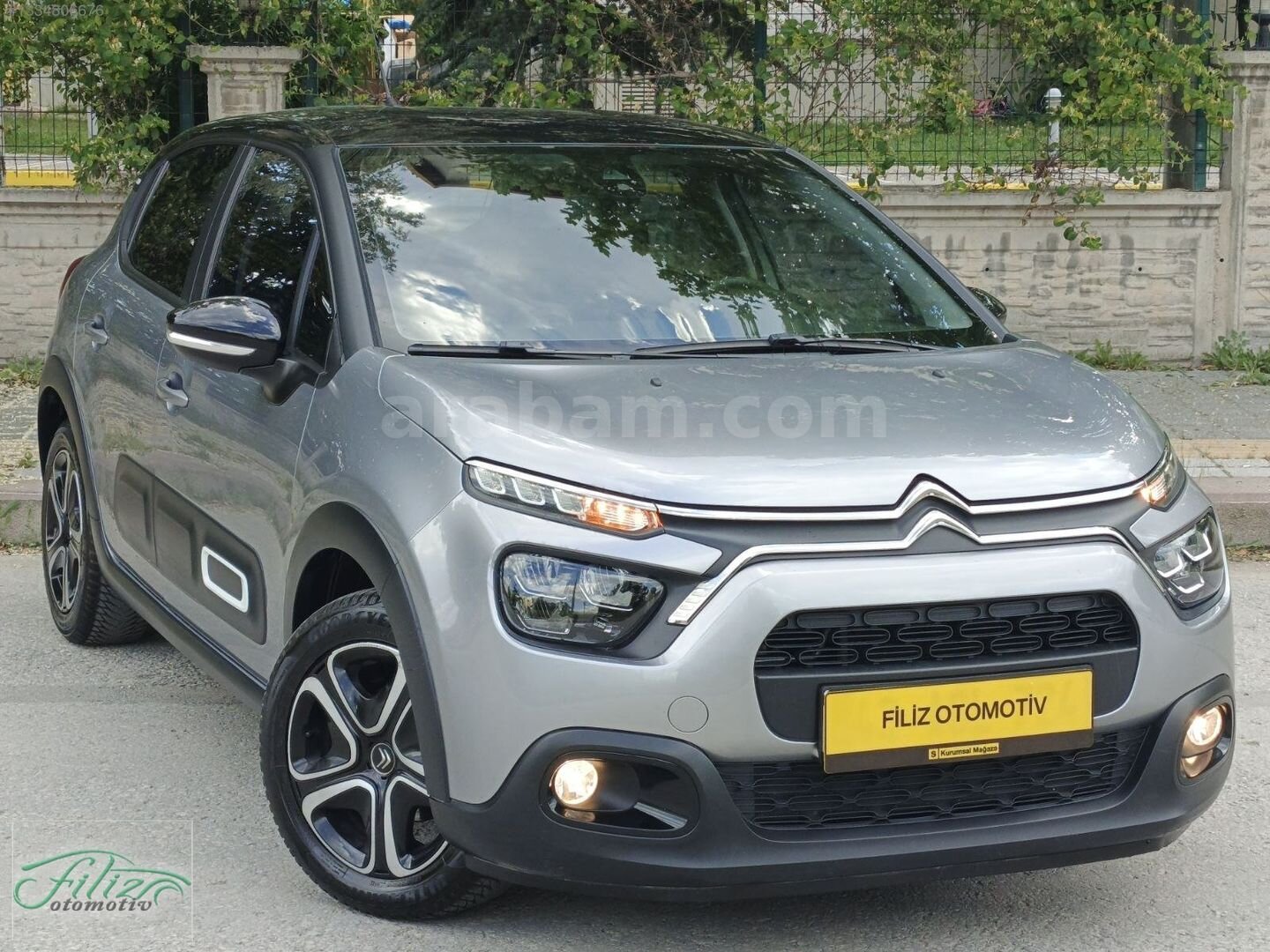 Galeriden Citroen C3 1.2 PureTech Feel Bold 2020 Model Kütahya 51.000 km Gri 2