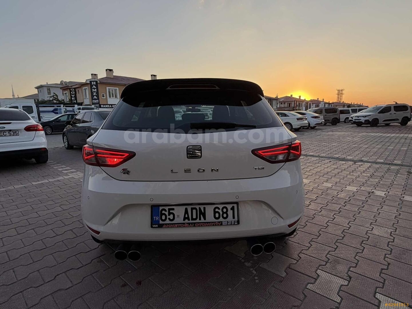 Galeriden Seat Leon 1.6 TDI Style 2016 Model Van 194.000 km Beyaz 7