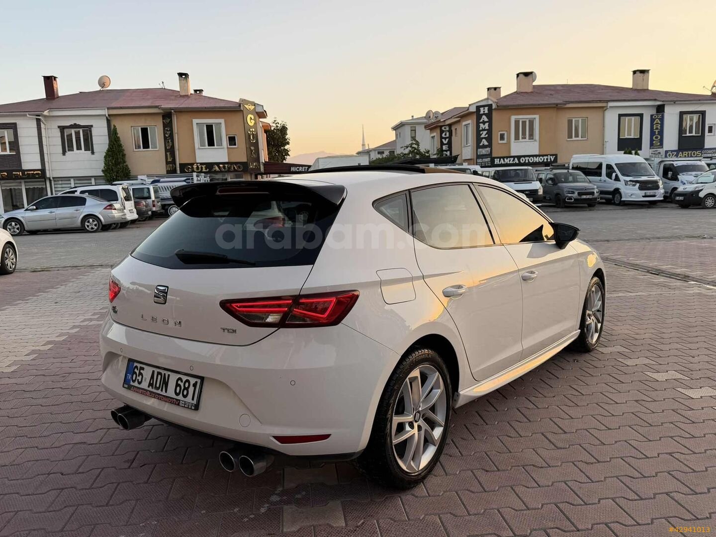 Galeriden Seat Leon 1.6 TDI Style 2016 Model Van 194.000 km Beyaz 6