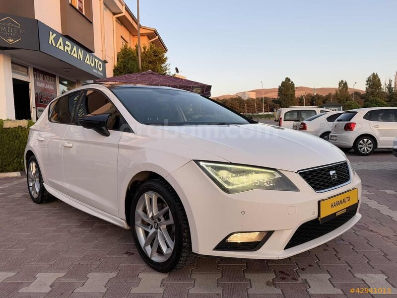 Galeriden Seat Leon 1.6 TDI Style 2016 Model Van 194.000 km Beyaz