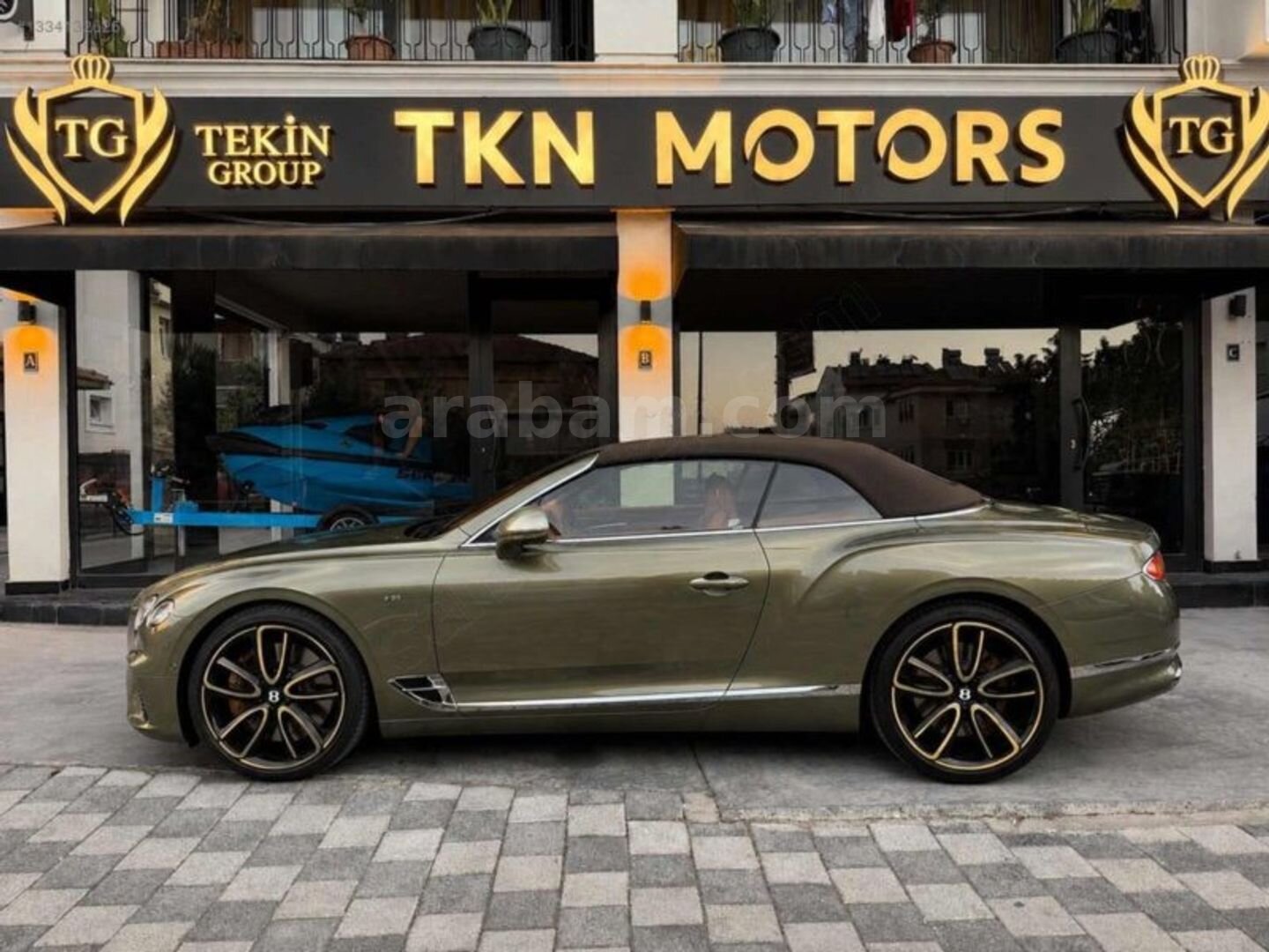 Galeriden Bentley Continental GT 2022 Model Muğla 8.500 km Yeşil 3