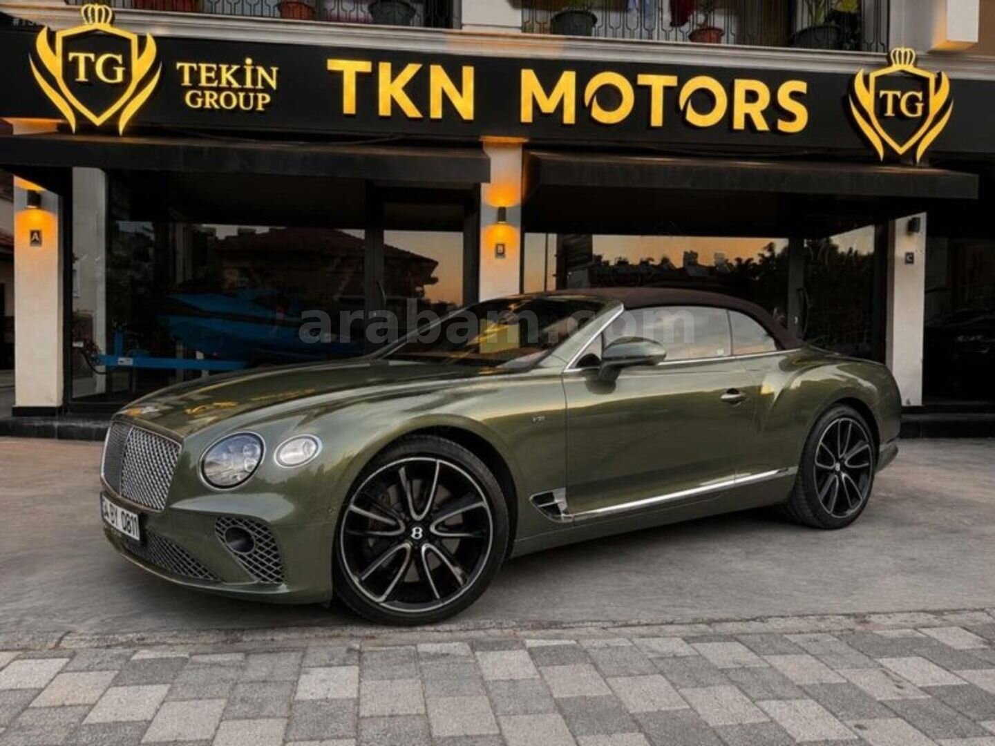 Galeriden Bentley Continental GT 2022 Model Muğla 8.500 km Yeşil 1