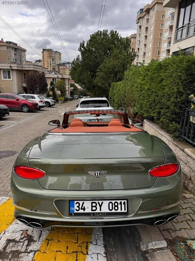 Galeriden Bentley Continental GT 2022 Model Muğla 8.500 km Yeşil 6