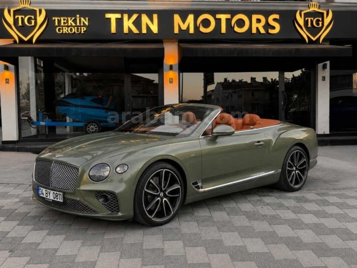 Galeriden Bentley Continental GT 2022 Model Muğla 8.500 km Yeşil 2