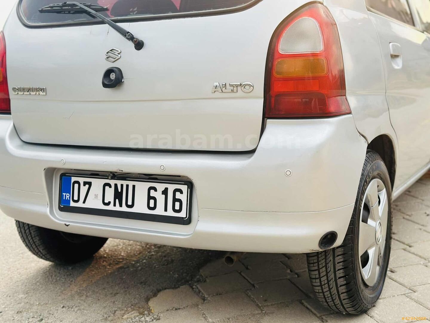 Galeriden Suzuki Alto 1.1 GL 2004 Model Antalya 154.000 km Gri 6