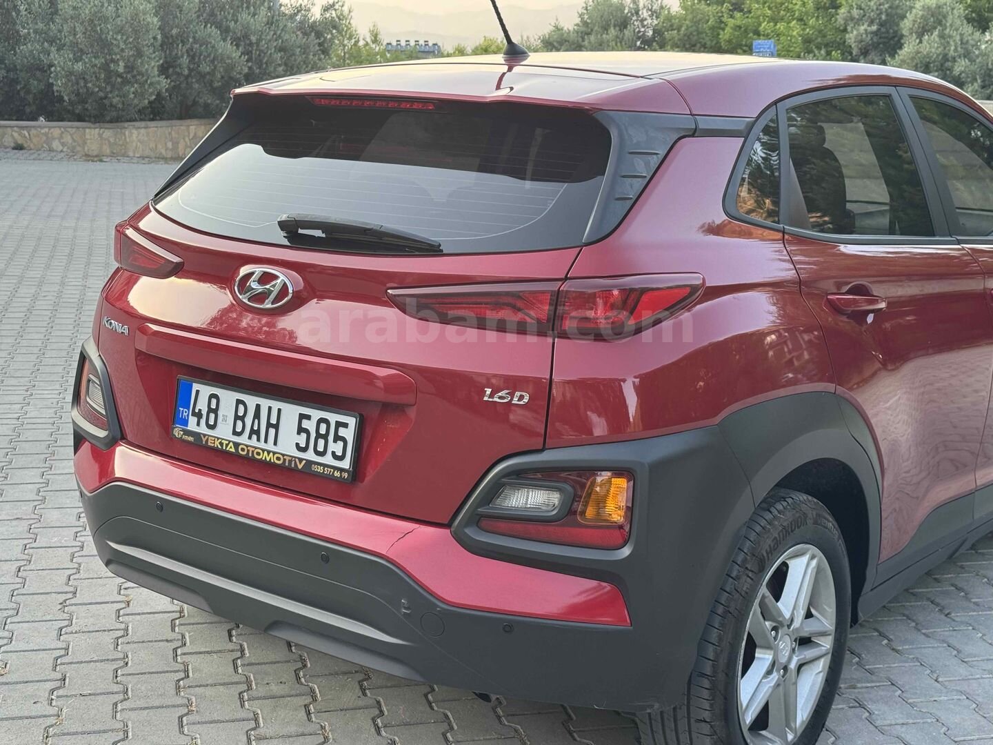 Galeriden Hyundai Kona 1.6 CRDI Style 2019 Model Muğla 298.000 km Kırmızı 6