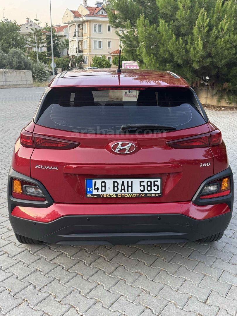 Galeriden Hyundai Kona 1.6 CRDI Style 2019 Model Muğla 298.000 km Kırmızı 7