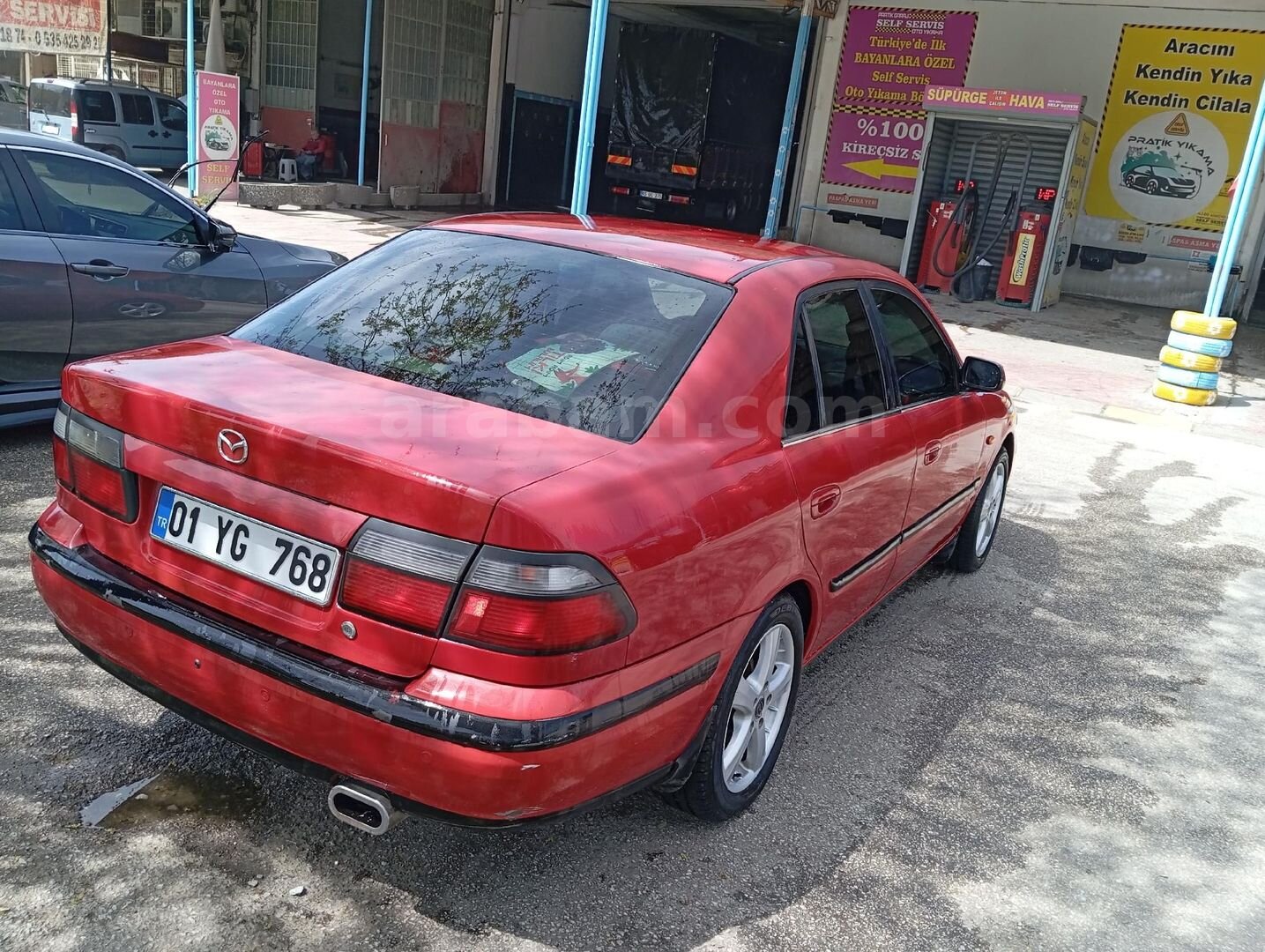 Sahibinden Mazda 626 2.0 GLX 1998 Model 435.000 km Kırmızı 4