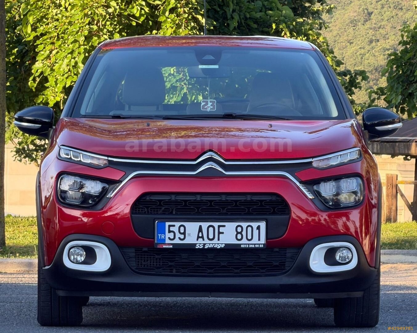 Galeriden Citroen C3 1.2 PureTech Feel Bold 2023 Model İstanbul 65.000 km Kırmızı 7