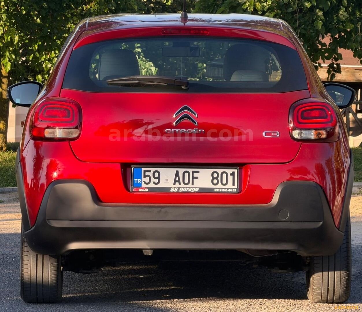 Galeriden Citroen C3 1.2 PureTech Feel Bold 2023 Model İstanbul 65.000 km Kırmızı 4