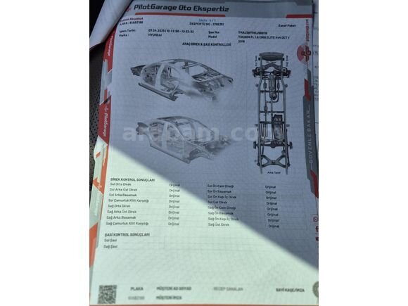 いとうページ Sahibinden Hyundai Tucson 1.6 CRDi Elite 2019 Model Eskişehir