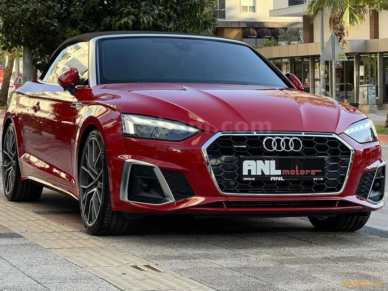 2022 A5 CABRİO SLİNE QUATTRO HAYALET+AİRSCARF+20 JANT BOYASIZ!