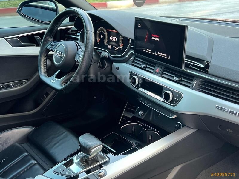 2022 A5 CABRİO SLİNE QUATTRO HAYALET+AİRSCARF+20 JANT BOYASIZ! 4