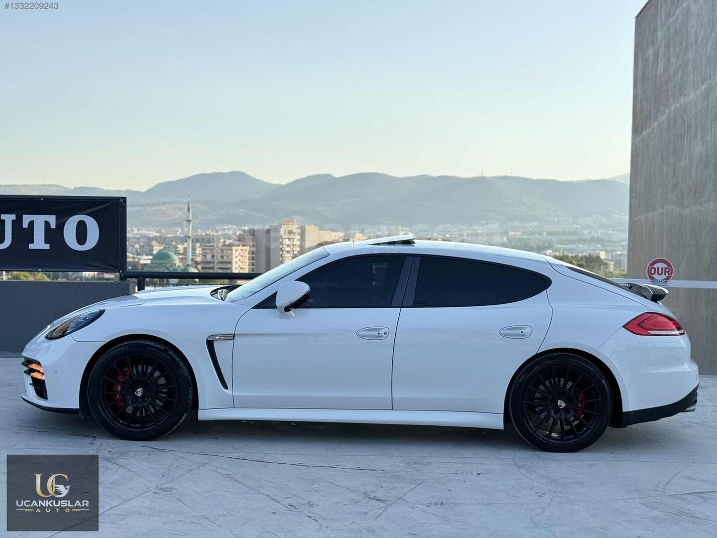 Galeriden Porsche Panamera 4 2011 Model İzmir 170.000 km Beyaz 6