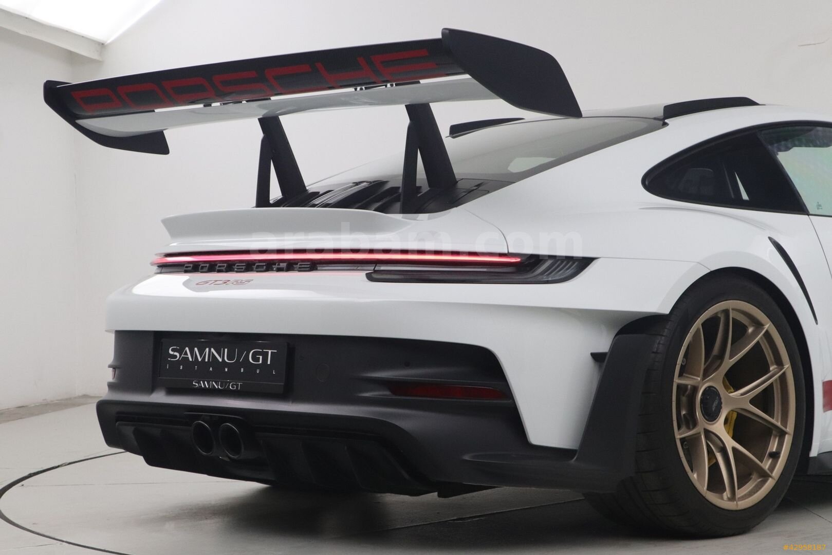ŞAMNU/GT'DEN 2024 PORSCHE GT3 RS WEISSACH CARBON PAKET 5