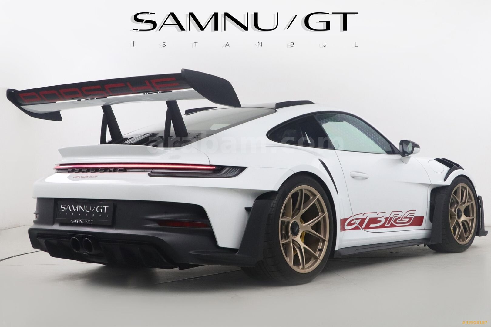 ŞAMNU/GT'DEN 2024 PORSCHE GT3 RS WEISSACH CARBON PAKET 4