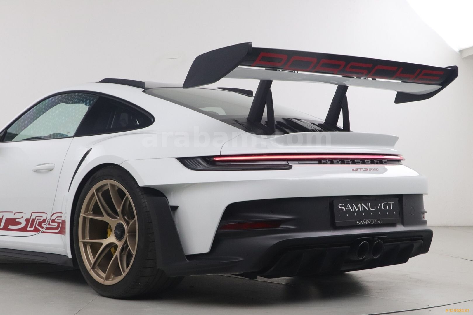 ŞAMNU/GT'DEN 2024 PORSCHE GT3 RS WEISSACH CARBON PAKET 7