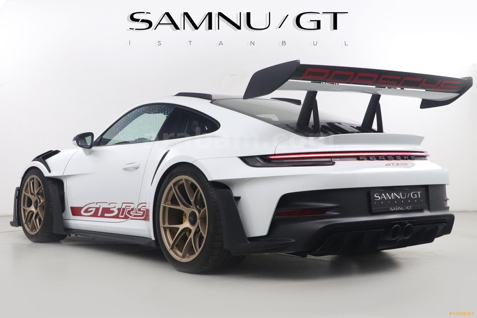 ŞAMNU/GT'DEN 2024 PORSCHE GT3 RS WEISSACH CARBON PAKET 6