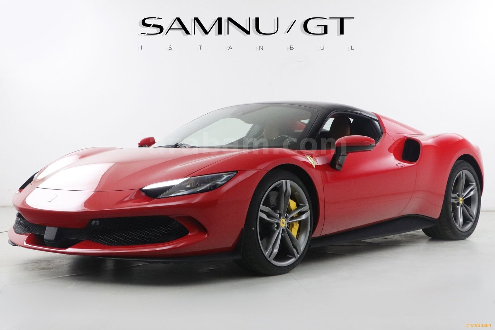 Galeriden Ferrari 296 GTS 2025 Model İstanbul 0 km Kırmızı 3