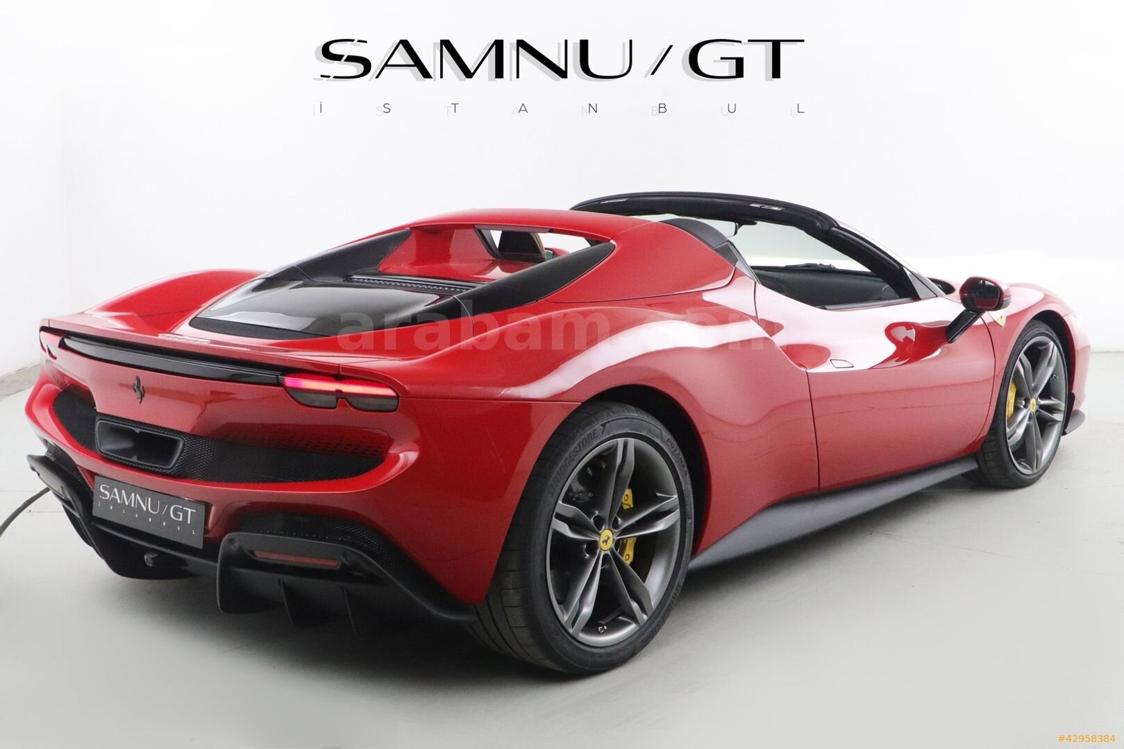 Galeriden Ferrari 296 GTS 2025 Model İstanbul 0 km Kırmızı 4