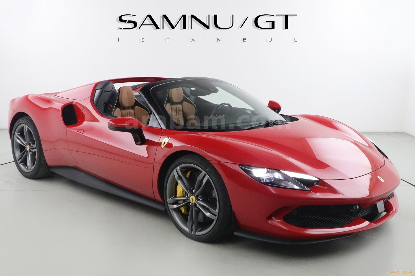 Galeriden Ferrari 296 GTS 2025 Model İstanbul 0 km Kırmızı 1