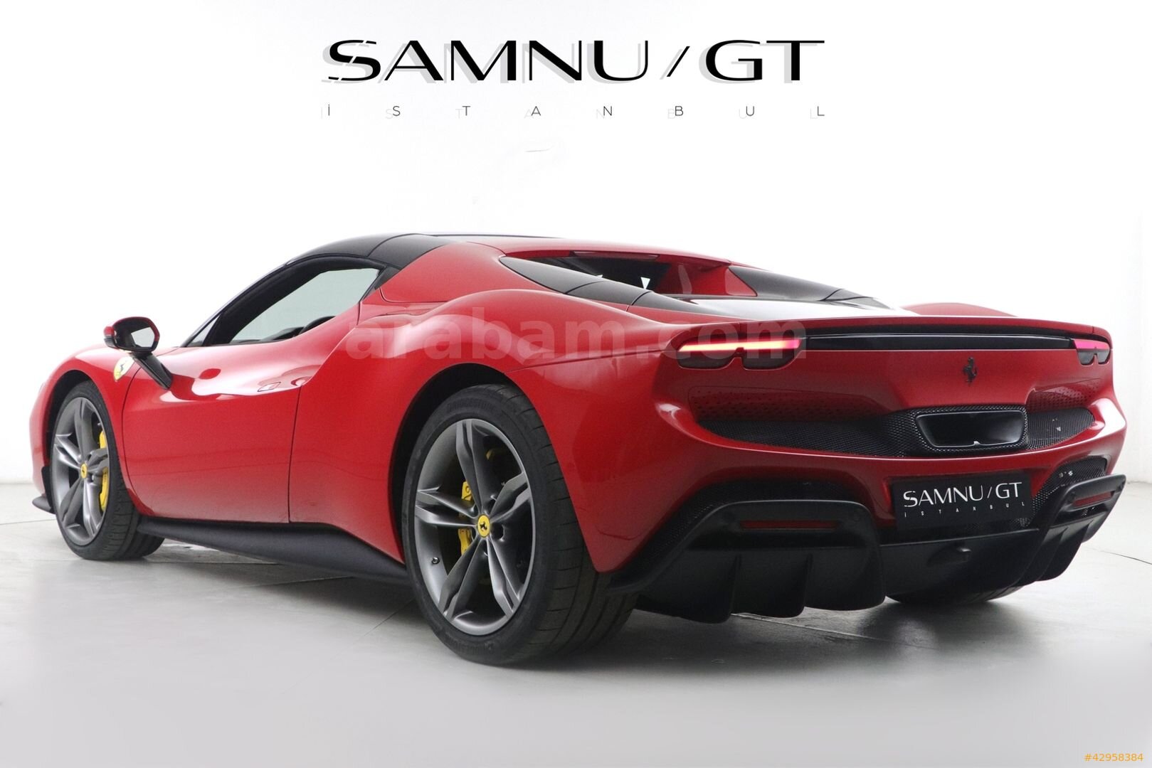 Galeriden Ferrari 296 GTS 2025 Model İstanbul 0 km Kırmızı 5