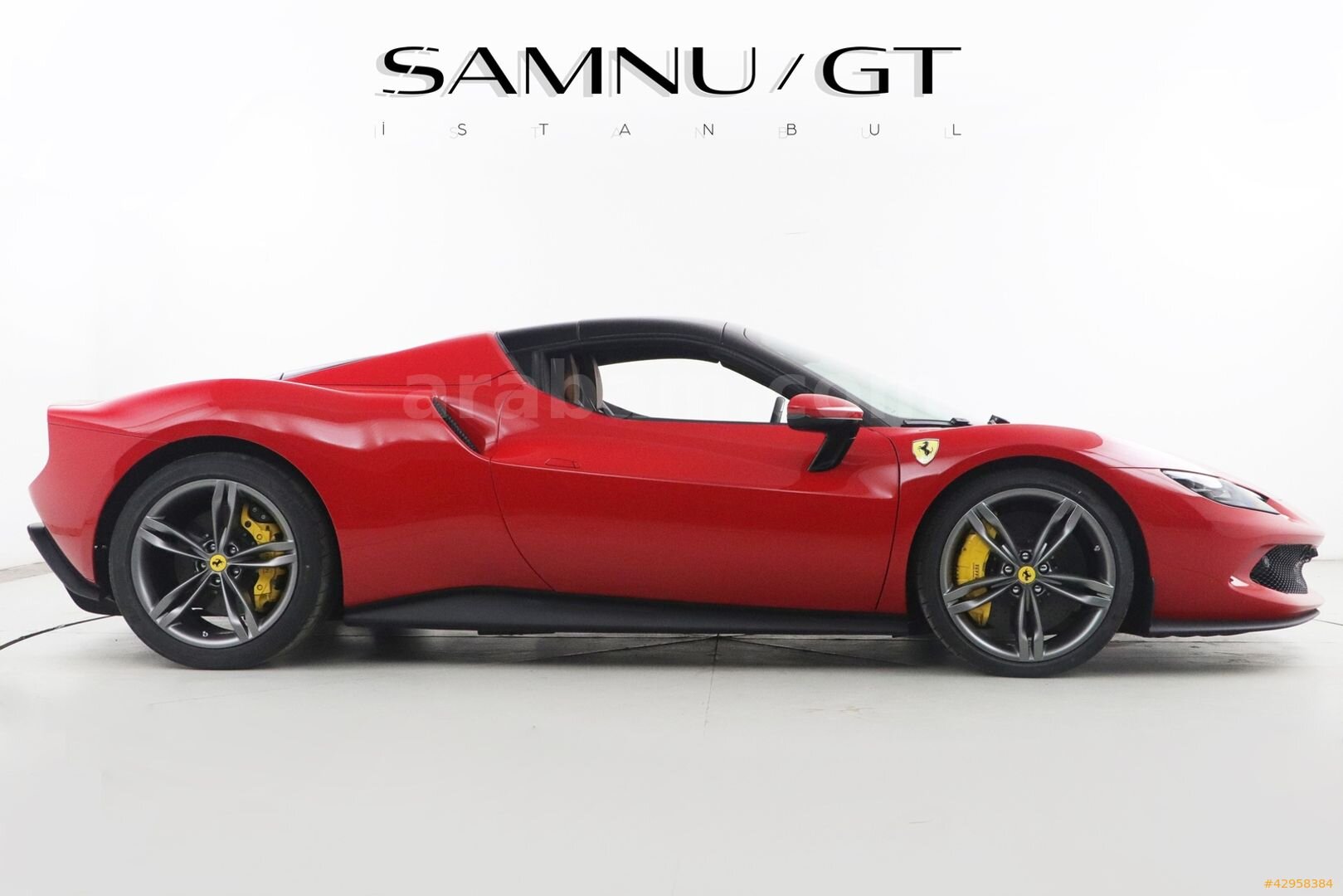 Galeriden Ferrari 296 GTS 2025 Model İstanbul 0 km Kırmızı 6