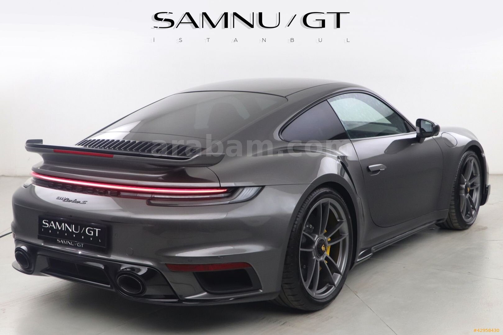 ŞAMNU/GT'DEN 2024 PORSCHE 911 TURBO S SPORT DESIGN-CARBON KOLTUK 5