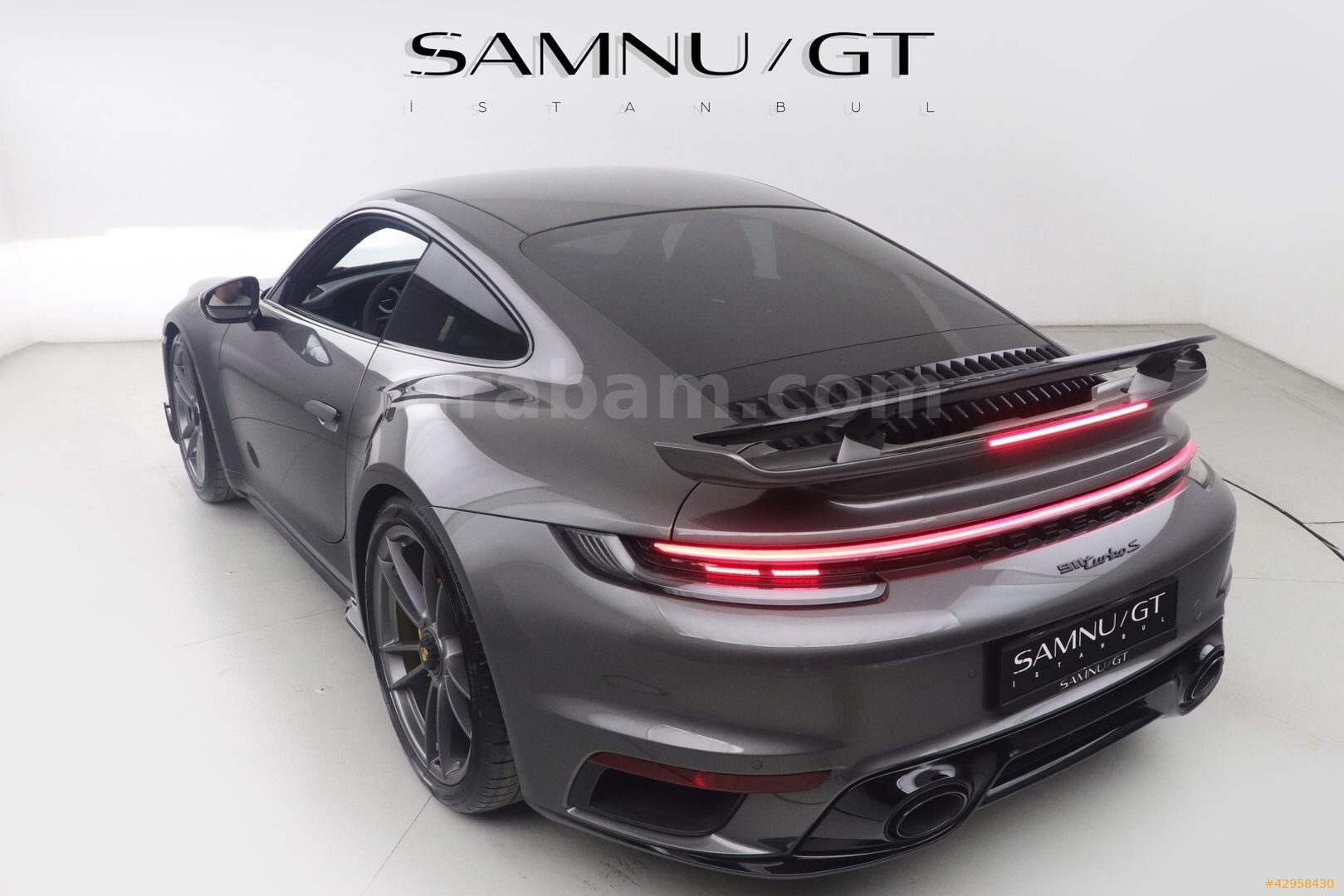 ŞAMNU/GT'DEN 2024 PORSCHE 911 TURBO S SPORT DESIGN-CARBON KOLTUK 7