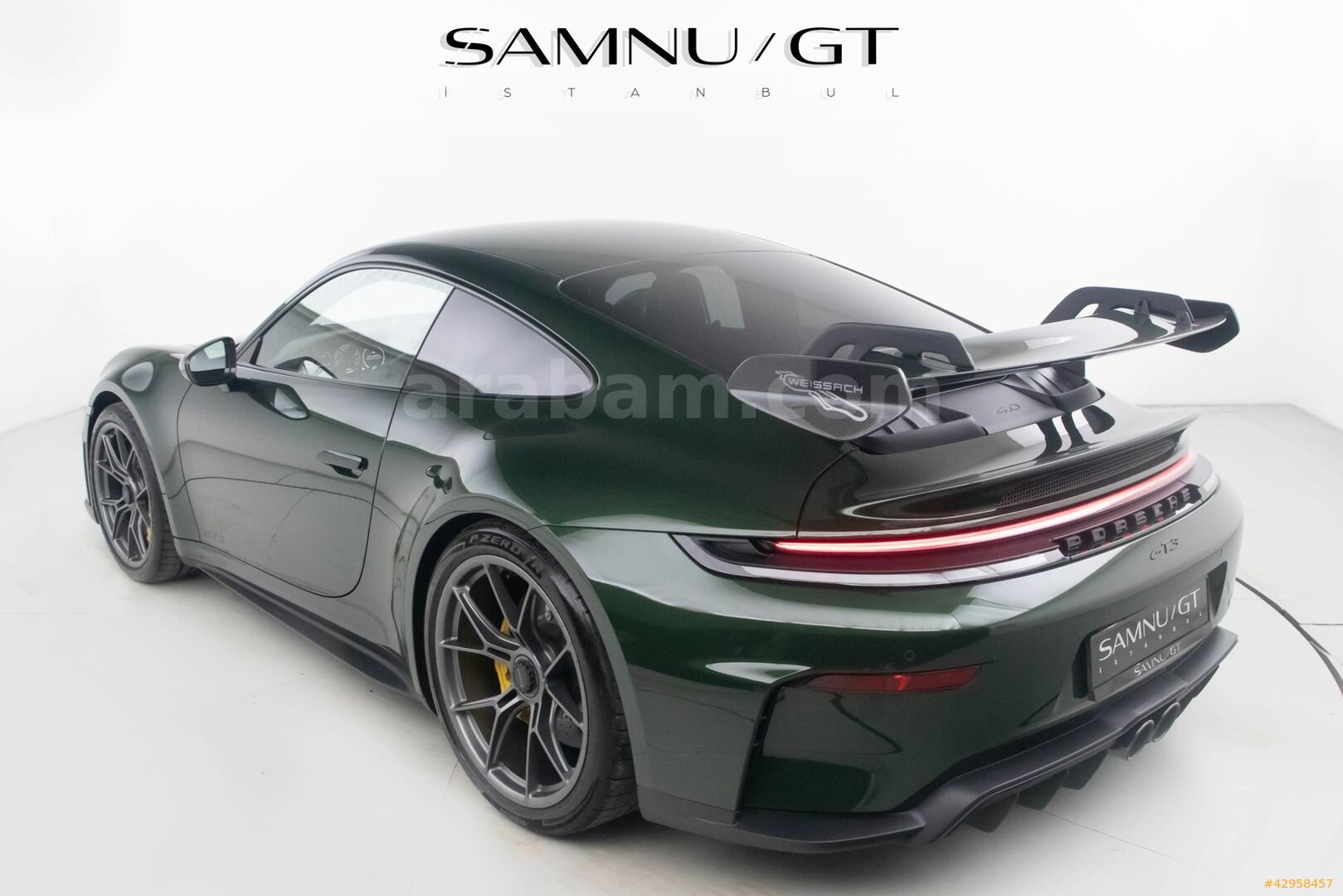 ŞAMNU/GT'DEN MAKYAJLI 992.2 PORSCHE GT3 WEISSACH PAKET 5