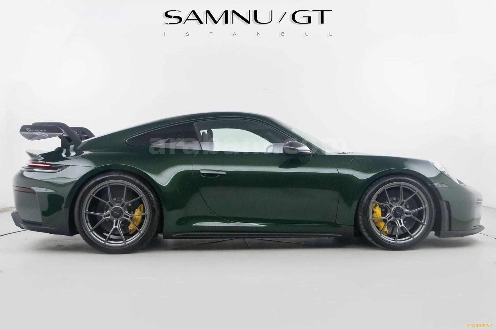 ŞAMNU/GT'DEN MAKYAJLI 992.2 PORSCHE GT3 WEISSACH PAKET 6