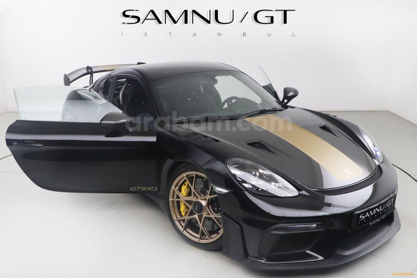 ŞAMNU/GT'DEN PORSCHE GT4 RS WEISSACH CERAMIC FREN 3D KOLTUK 3
