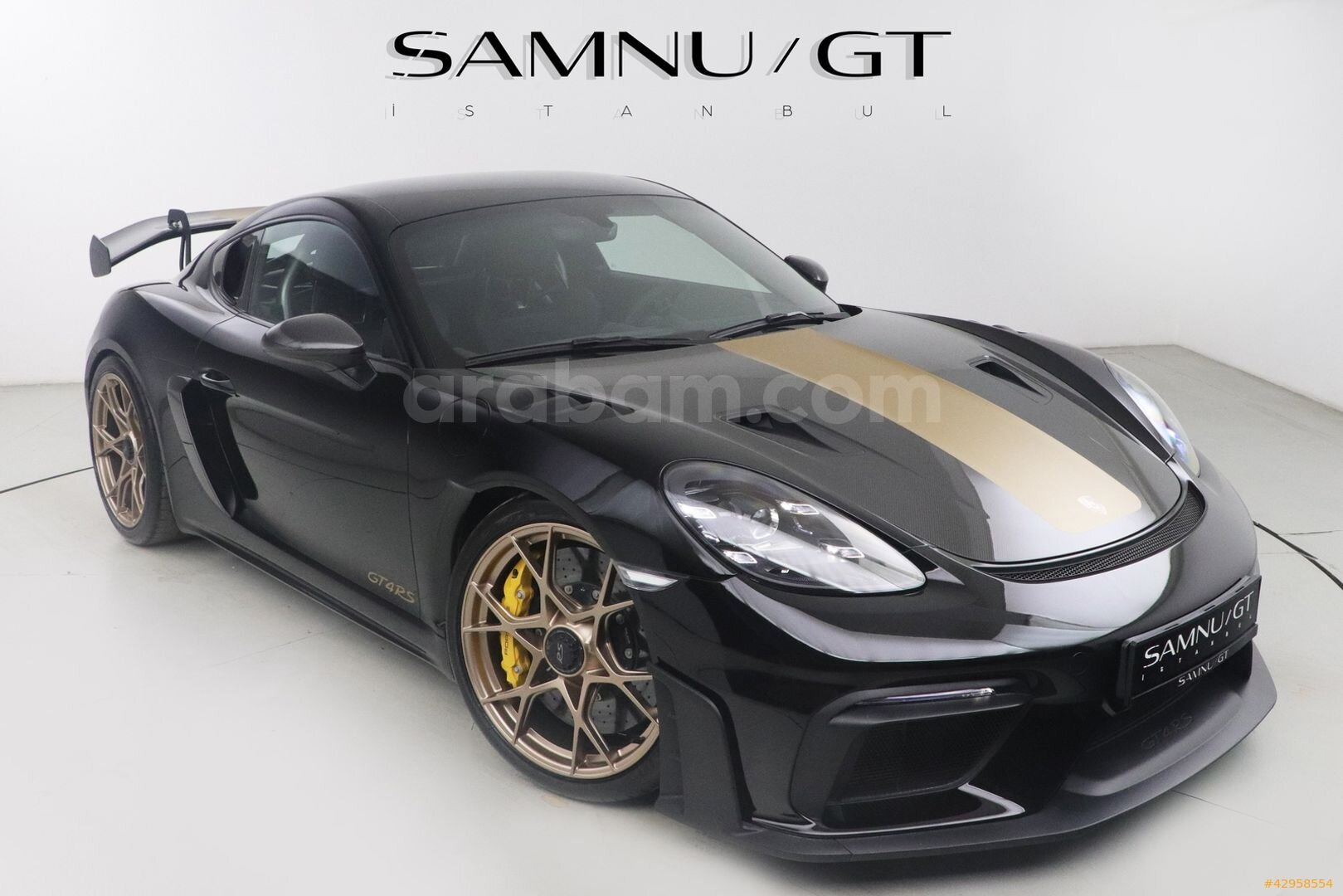 ŞAMNU/GT'DEN PORSCHE GT4 RS WEISSACH CERAMIC FREN 3D KOLTUK 1