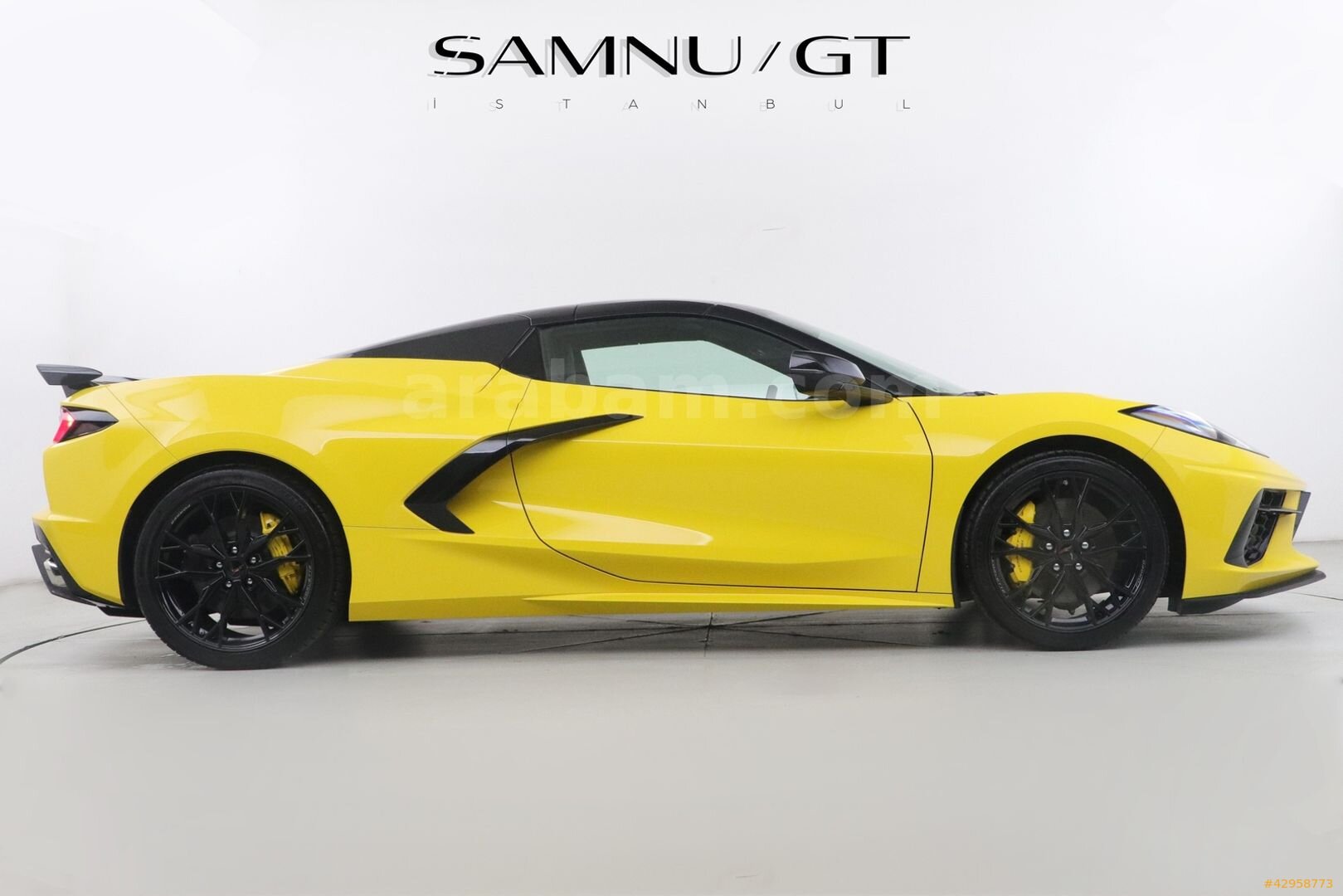 ŞAMNU/GT'DEN YENİ 2025 CORVETTE C8 CABRİO SPİDER TAVAN 7