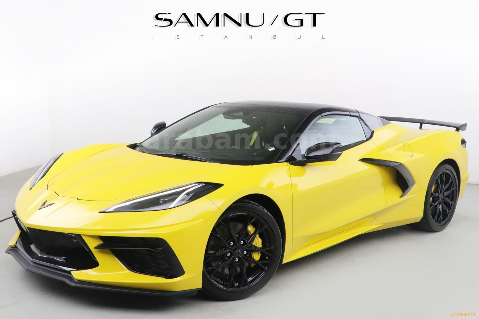 ŞAMNU/GT'DEN YENİ 2025 CORVETTE C8 CABRİO SPİDER TAVAN 3
