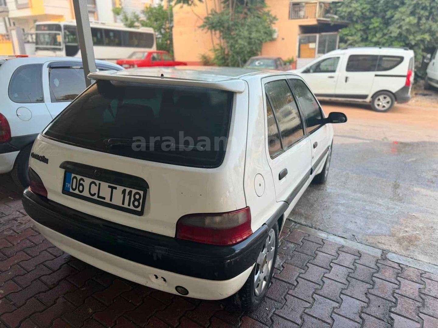 Galeriden Citroen Saxo 1.6 SX 1997 Model Antalya 166.000 km Beyaz 4